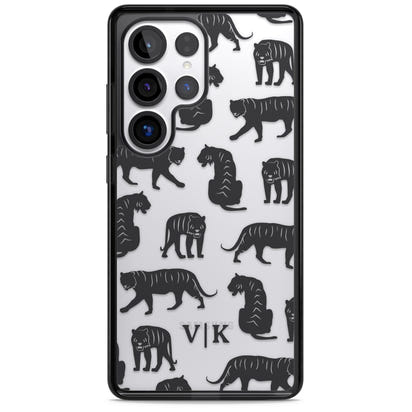 Personalised Tiger Silhouettes