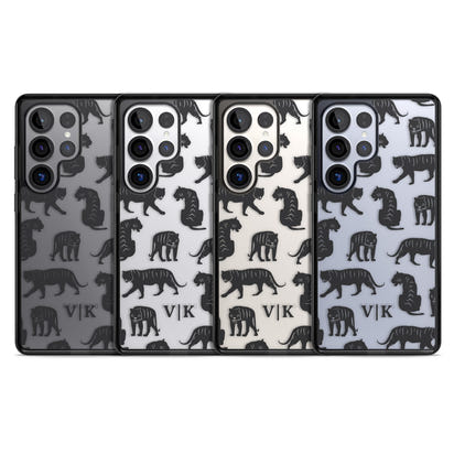 Personalised Tiger Silhouettes