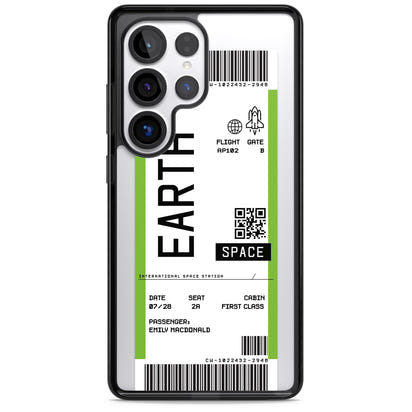 Personalised Earth Travel Ticket