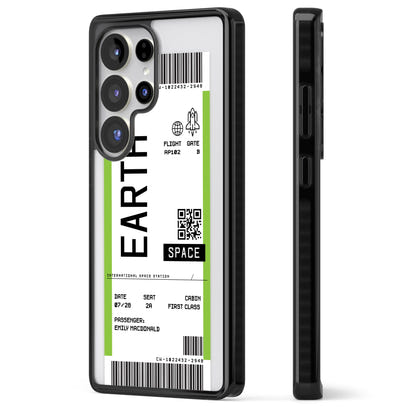 Personalised Earth Travel Ticket