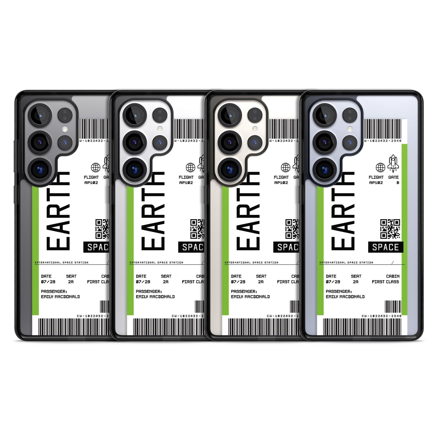 Personalised Earth Travel Ticket