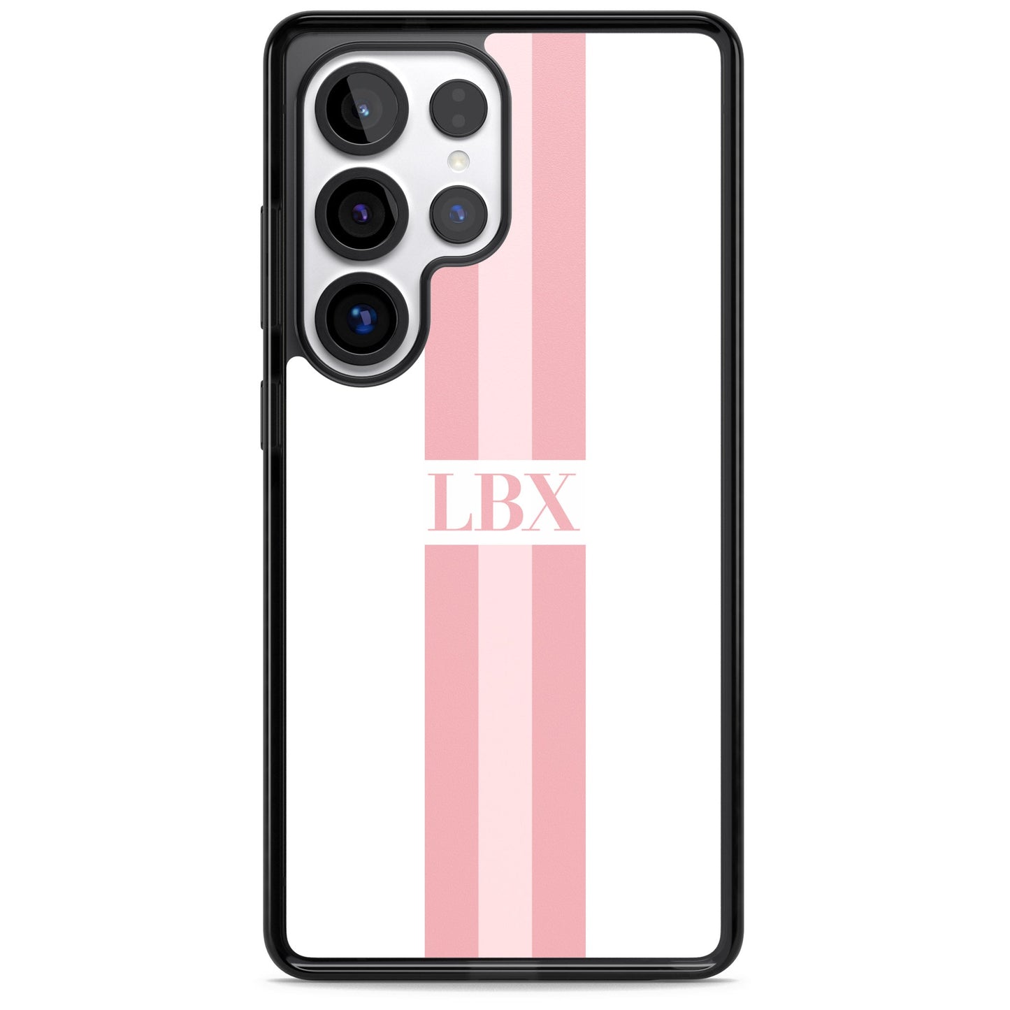 Personalised Minimal Pink Stripe