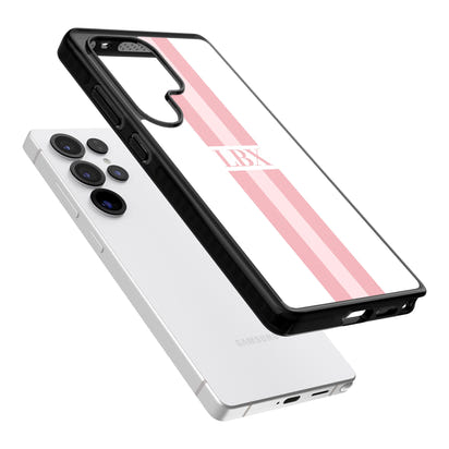 Personalised Minimal Pink Stripe