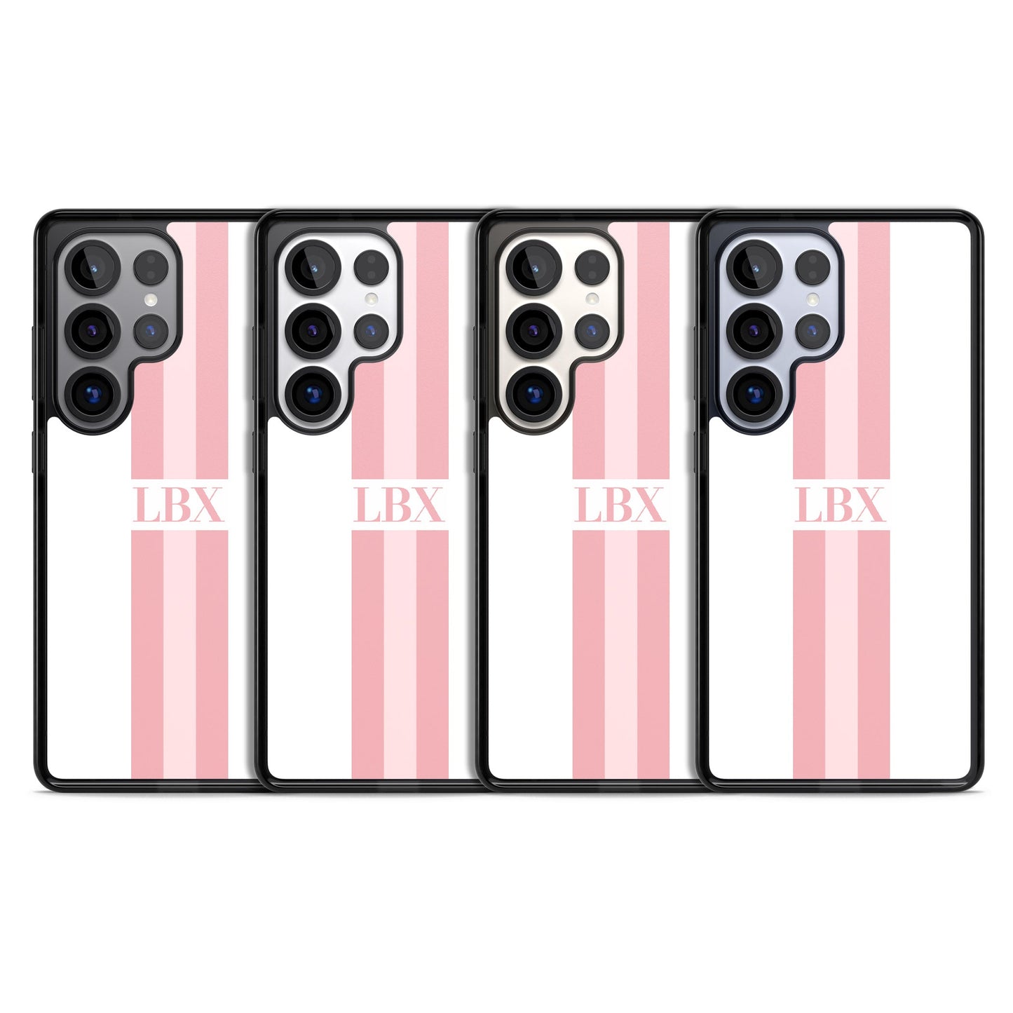 Personalised Minimal Pink Stripe
