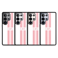 Personalised Minimal Pink Stripe