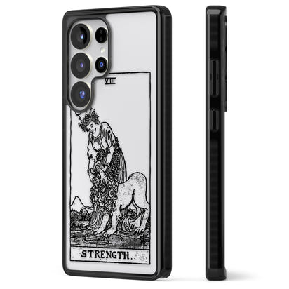 Personalisierte Stärke-Tarotkarte (Transparent)