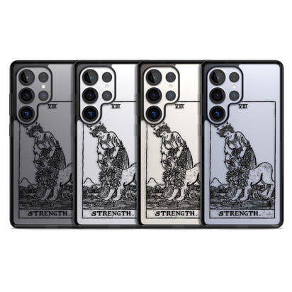 Personalisierte Stärke-Tarotkarte (Transparent)