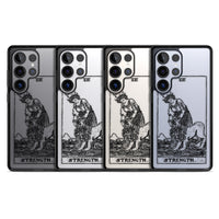 Personalisierte Stärke-Tarotkarte (Transparent)