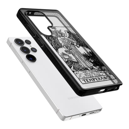 Personalisierte Temperanz-Tarotkarte (Transparent)