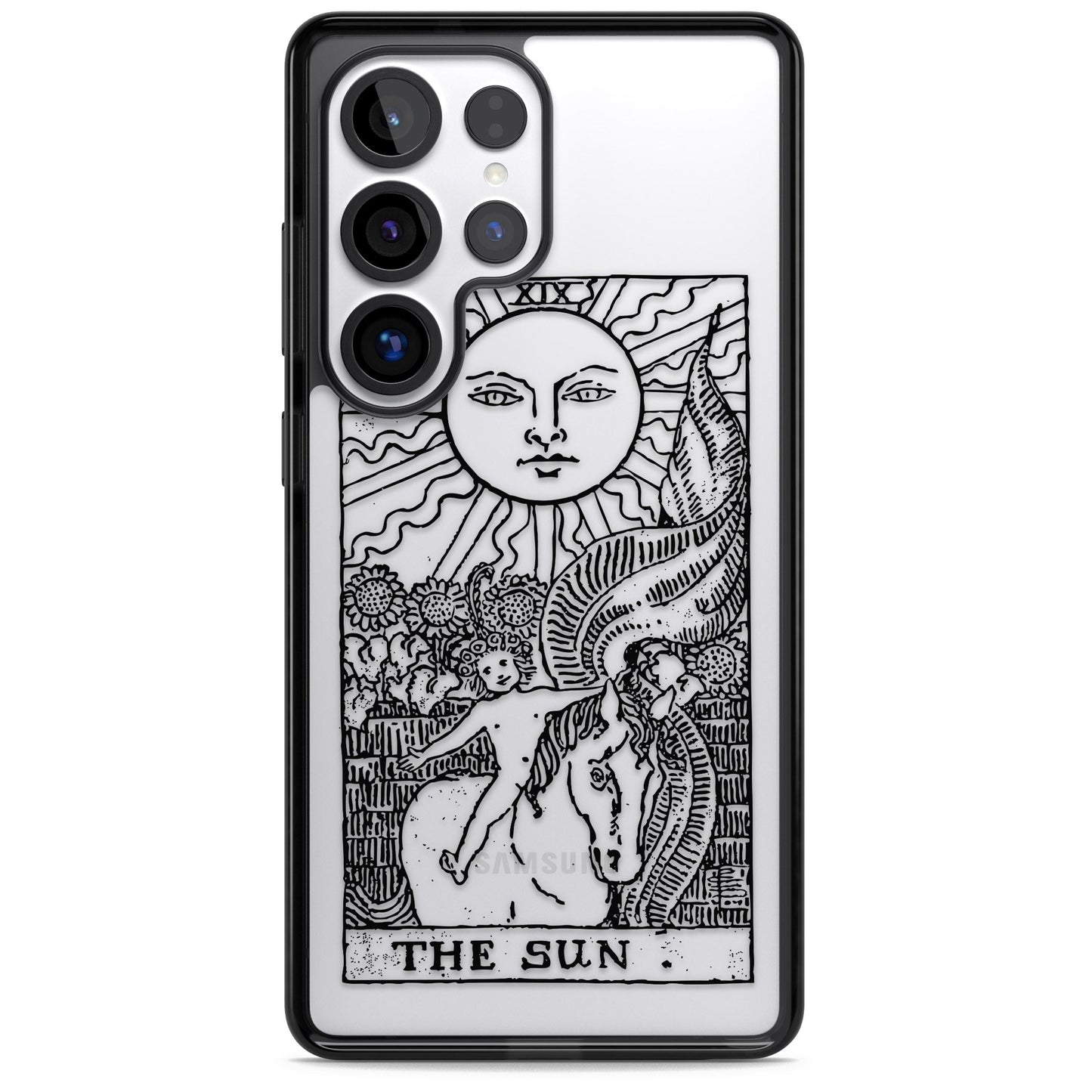 Personalised The Sun Tarot Card (Clear)