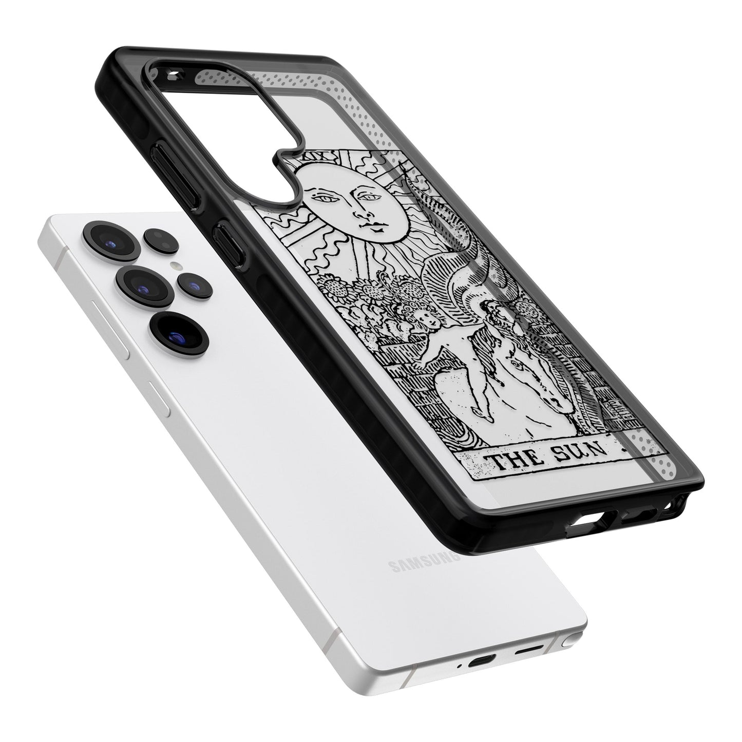 Personalised The Sun Tarot Card (Clear)