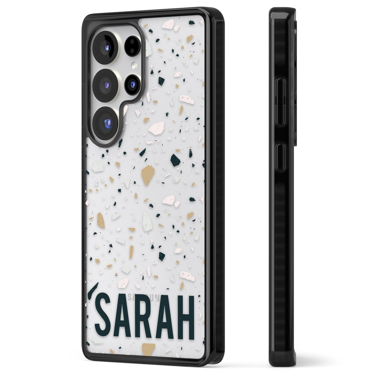 Personalised Terrazzo Blue, Pink, Brown