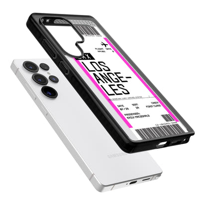 Personalisierte Bordkarte für Los Angeles