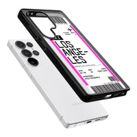 Personalisierte Bordkarte für Los Angeles