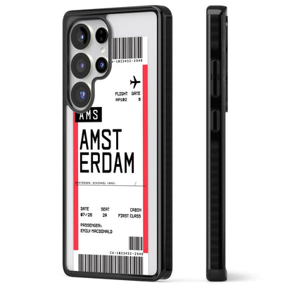 Personalised Amsterdam Boarding Pass
