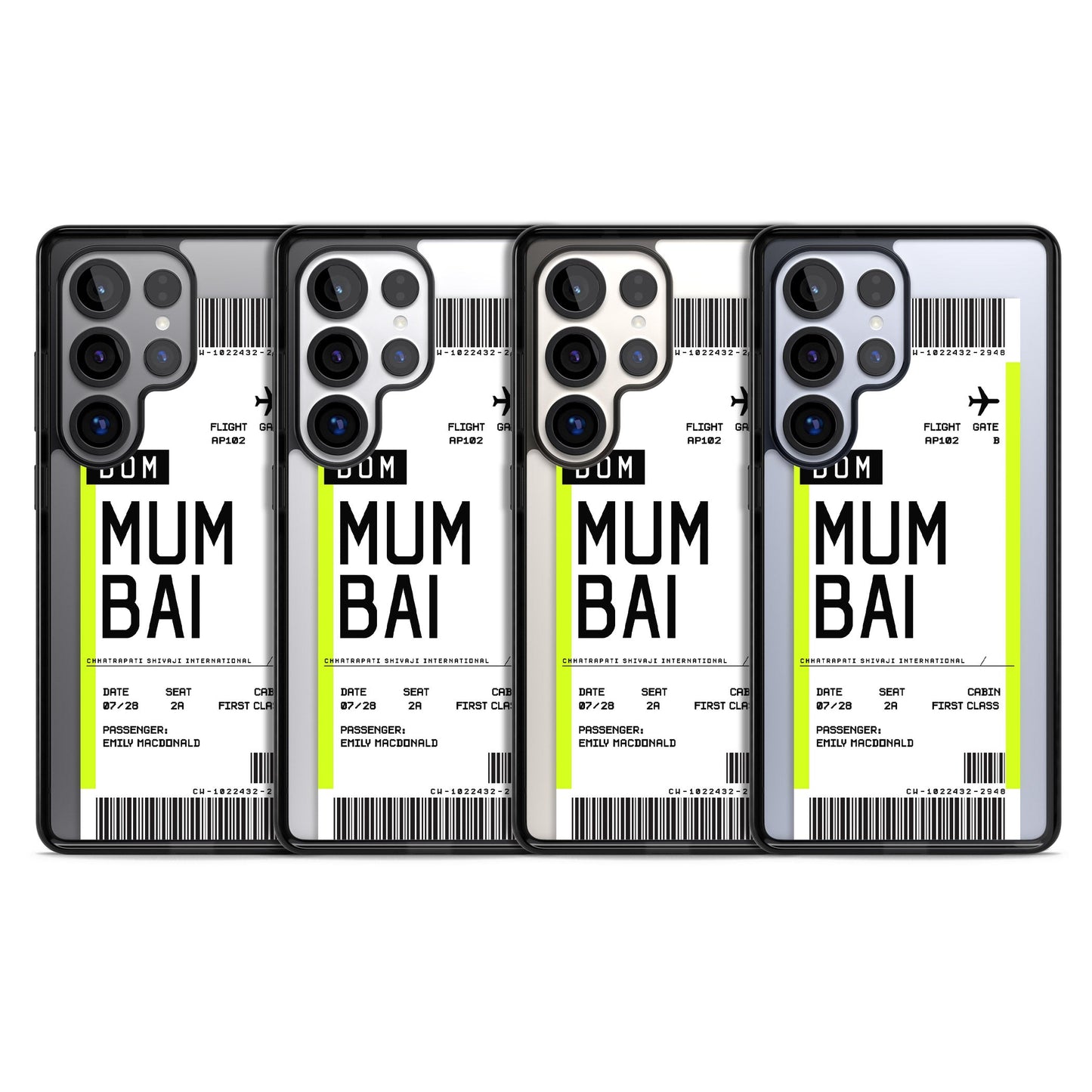 Personalised Mumbai Boarding Pass