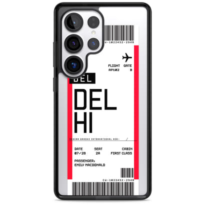Personalised Delhi Boarding Pass