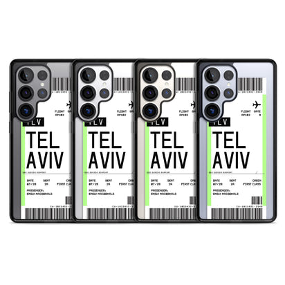 Personalisierte Bordkarte für Tel Aviv