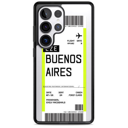 Personalised Buenos Aires Boarding Pass