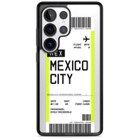 Carte d'embarquement personnalisée pour Mexico