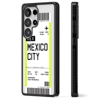 Carte d'embarquement personnalisée pour Mexico