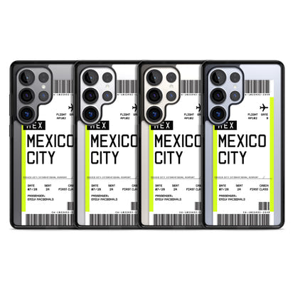 Carte d'embarquement personnalisée pour Mexico