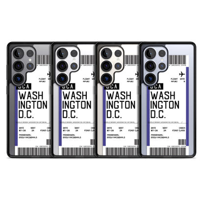 Personalised Washington D.C. Boarding Pass