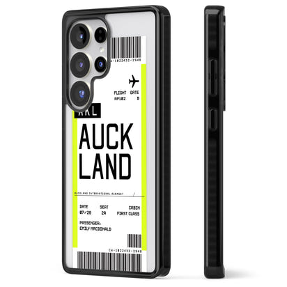 Personalised Auckland Boarding Pass