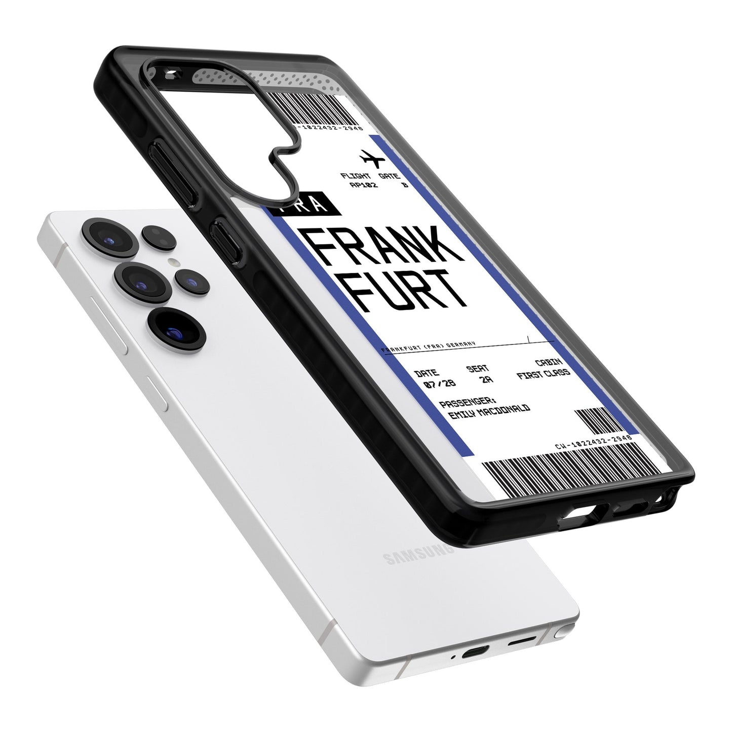 Personalised Frankfurt Boarding Pass