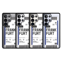 Personalised Frankfurt Boarding Pass