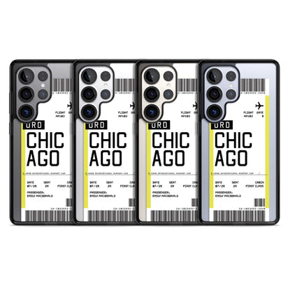 Personalised Chicago Boarding Pass