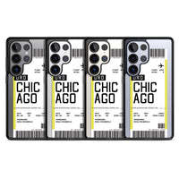 Personalised Chicago Boarding Pass