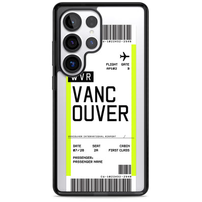 Personalised Vancouver Boarding Pass