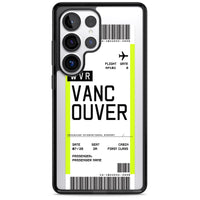 Personalised Vancouver Boarding Pass