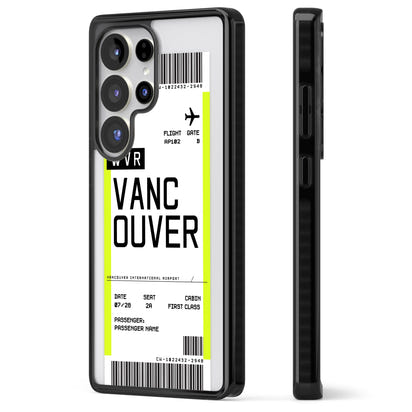 Personalised Vancouver Boarding Pass