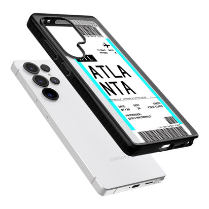 Personalisierte Atlanta-Bordkarte