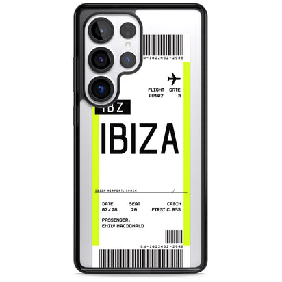 Personalised Ibiza Boarding Pass
