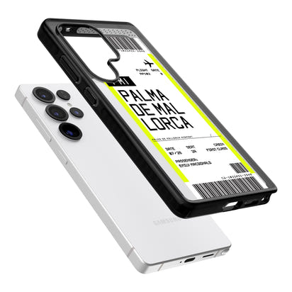 Carte d'embarquement personnalisée pour Palma de Majorque