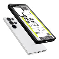 Carte d'embarquement personnalisée pour Palma de Majorque