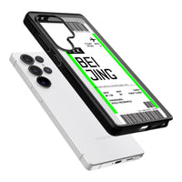 Carte d'embarquement personnalisée pour Pékin