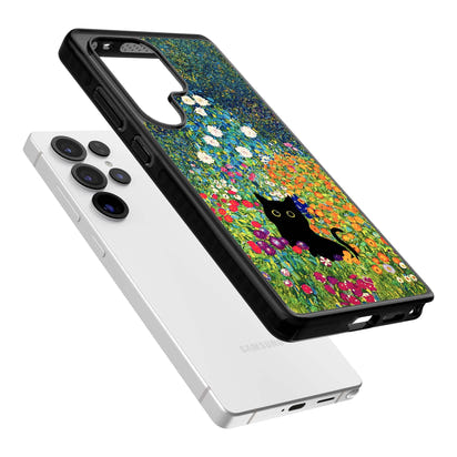 Cat in Klimt's Garden