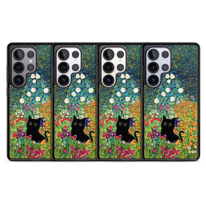 Cat in Klimt's Garden