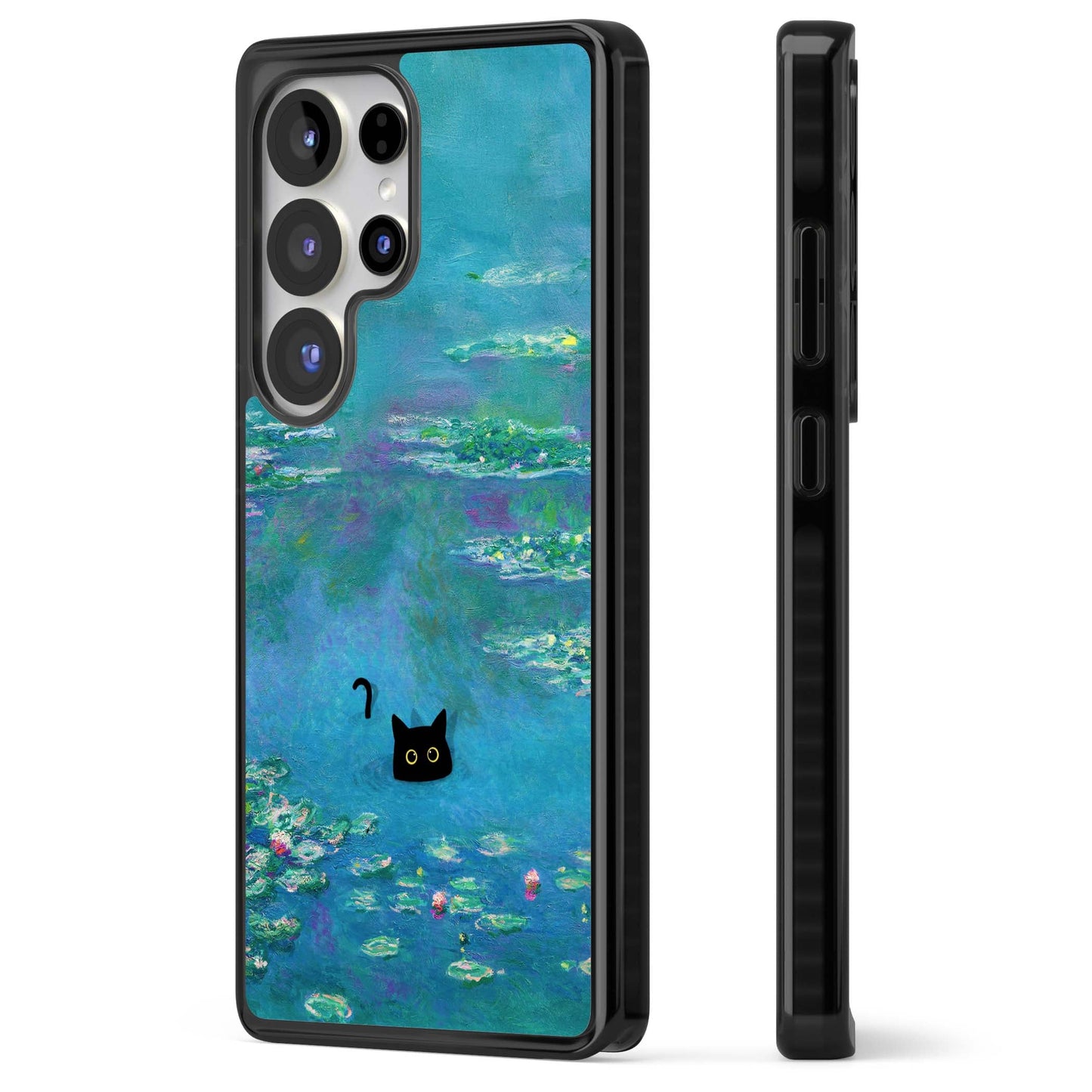 Cat in Monet's Water Lillies