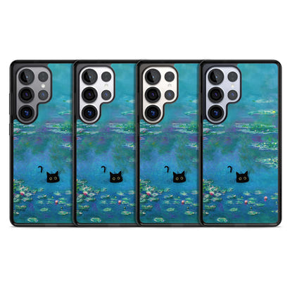 Cat in Monet's Water Lillies