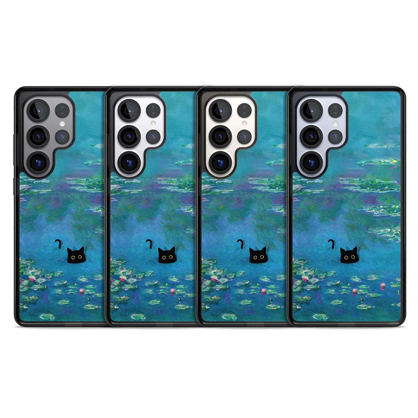 Cat in Monet's Water Lillies