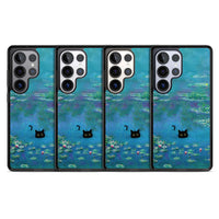 Cat in Monet's Water Lillies