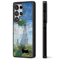 Cat with Monet's Parasol Lady