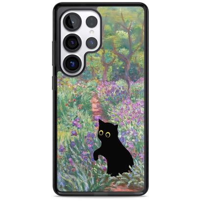 Cat in Monet's Giverny Garden