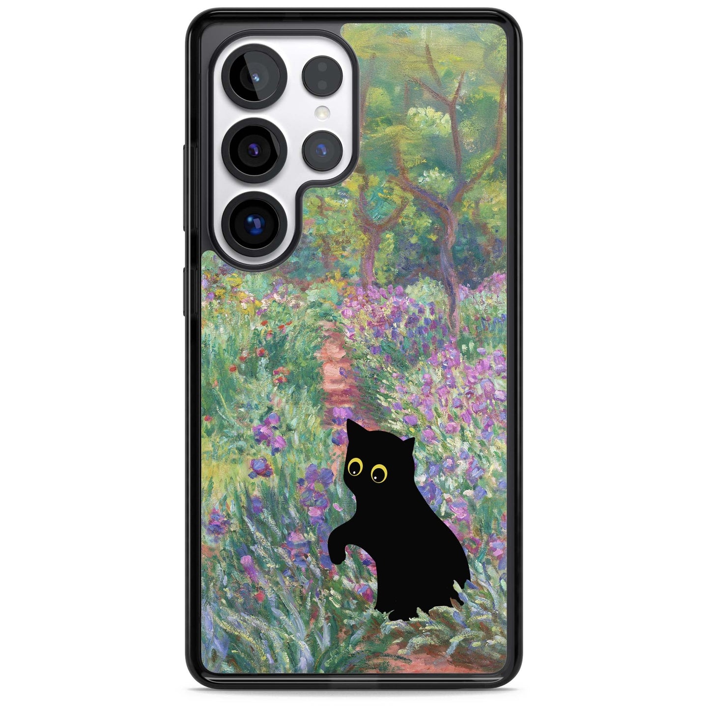 Cat in Monet's Giverny Garden