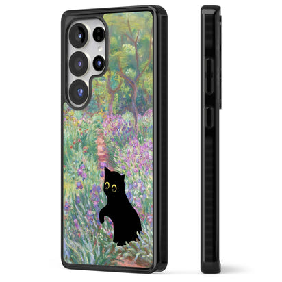 Cat in Monet's Giverny Garden